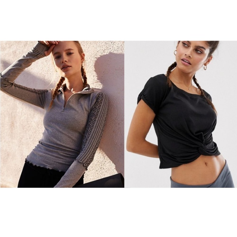 FP Femme Layering Top + Run in the Sun Tee